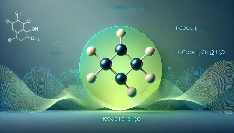 Understanding the Chemistry of HCOOCH2 and Its Reaction with Water (H2O)